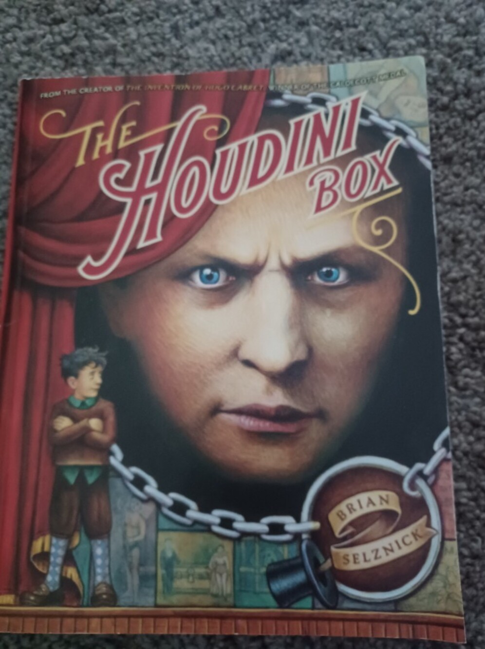 The Houdini Box by Brian Selznick (1991) - Paperback Historical Fiction